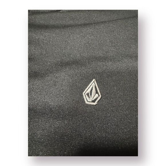 Volcom Stone Album Track Jacket Full Zip Black White Zip Pockets Men’s Size L - Picture 3 of 9